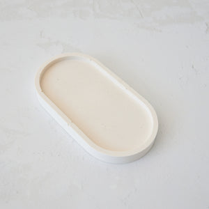 StylingTray Oval Off-White