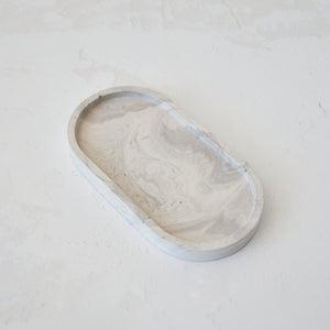 StylingTray Oval Marble
