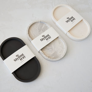StylingTray Oval Black