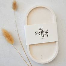 Afbeelding in Gallery-weergave laden, StylingTray Oval Off-White